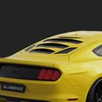 2015-23 Mustang S550 Tekno 3 Rear Window Louver /